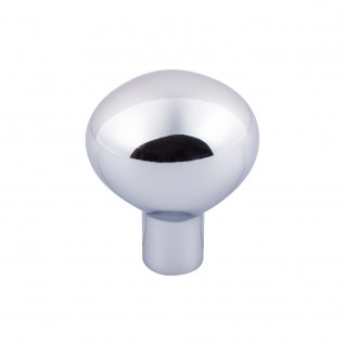 Top Knobs M2069 Aspen II Large Egg Knob 1 7/16 Inch Polished Chrome