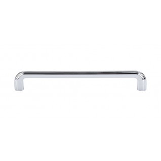 Top Knobs TK224PC Victoria Falls Pull 8 Inch CC Polished Chrome