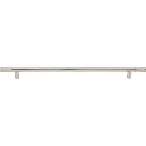 Top Knobs TK3239PN Burnham Appliance Pull 18 Inch CC Polished Nickel