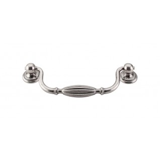 Top Knobs M133 Tuscany 5 1/16 Inch CC Small Drop Handle Antique Pewter
