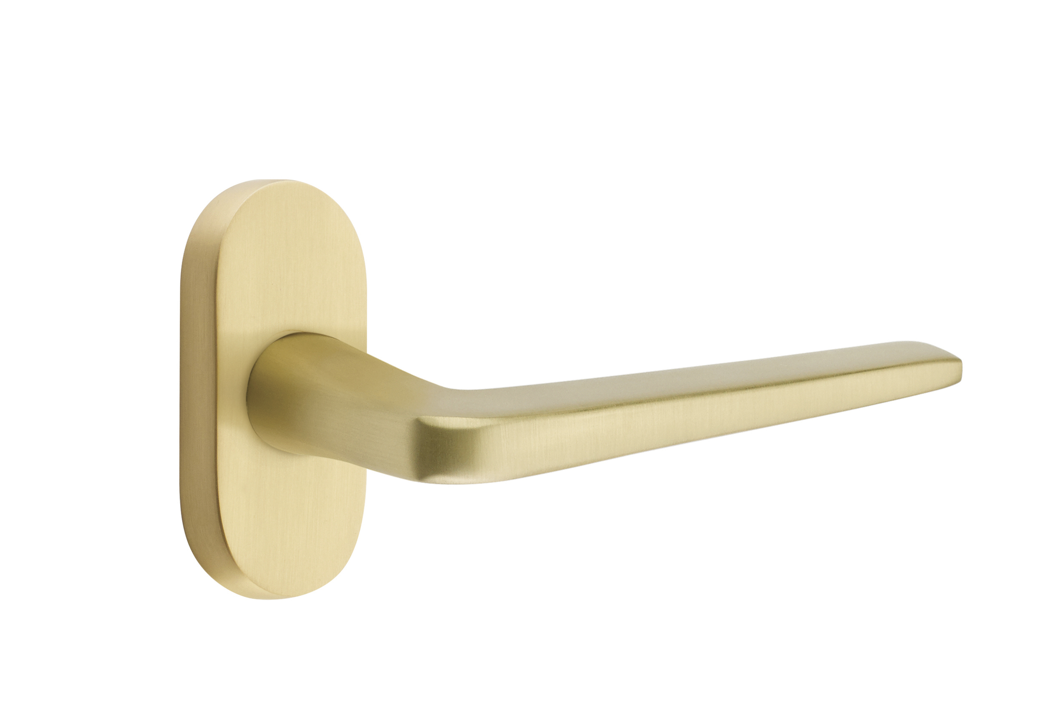 Emtek Athena Lever with 1.5" x 3" Oval Stretto Rosette