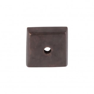 Top Knobs M1447 Aspen Square Backplate 7/8 Inch Medium Bronze