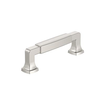 Amerock Stature 3-3/4 Inch cc Cabinet Pull Polished Nickel