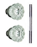Nostalgic Warehouse Crystal Knobs ONLY with Spindle