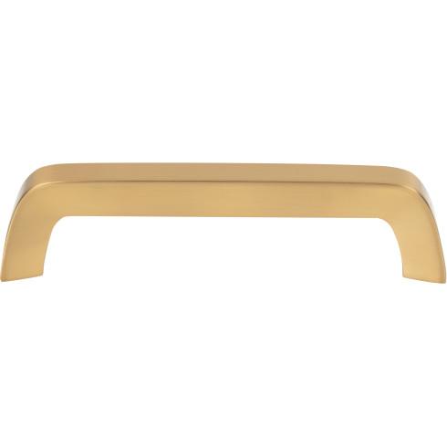 Top Knobs M1898 Nouveau III 5 1/16 Inch CC Tappered Bar Pull Honey Bronze