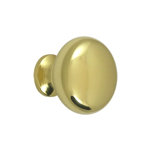 Deltana Solid Brass Solid Round Knob