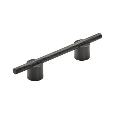 Amerock Transcendent 3-3/4 Inch cc Cabinet Pull Matte Black