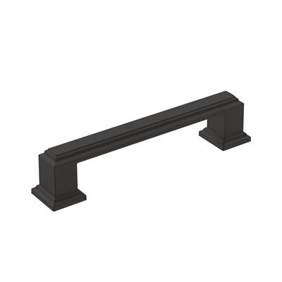 Amerock Appoint 3 3/4 Inch C to C Cabinet Pull Matte Black