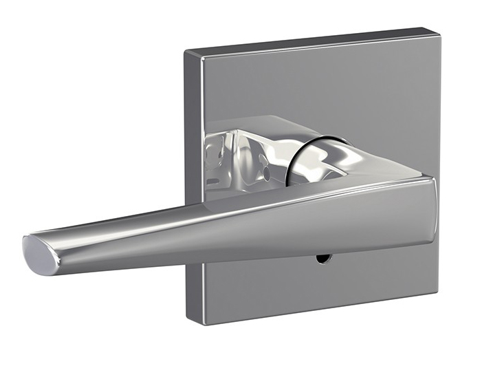 Schlage Custom Eller Lever with Collins Rosette