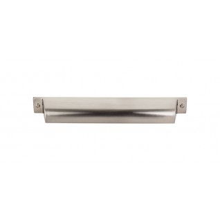 Top Knobs TK775BSN Channing 7 inch CC Cup Pull Brushed Satin Nickel