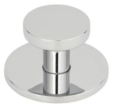 Atlas Homewares Dot Knob 1 1/4 Inch Polished Chrome