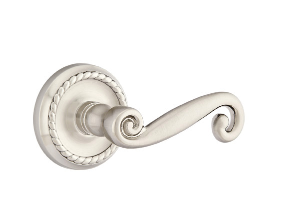 Emtek Rustic Lever with Rope Rosette