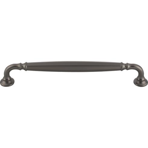 Top Knobs TK1054AG Barrow Pull 7 9/16 Inch CC Ash Gray