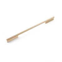 Schaub Modo Cabinet Pull 18 inch cc Signature Satin Brass