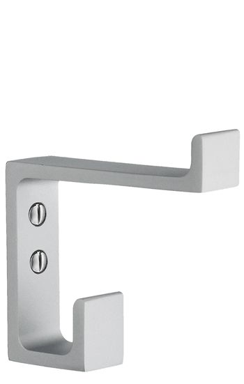 Beslagsboden Design ALU Double Projected Hook - Aluminium