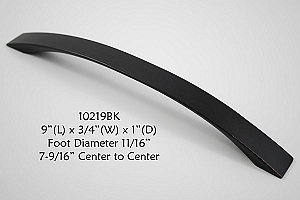 Residential Essentials 10219 Cabinet Pull in Black
