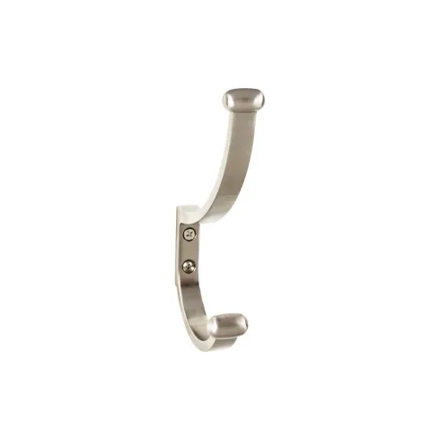 Top Knobs TK1066BSN Hillmont Hook 6 1/8 Inch Brushed Satin Nickel