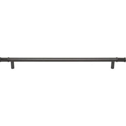 Top Knobs TK3237AG Burnham Pull 12 Inch CC Ash Gray
