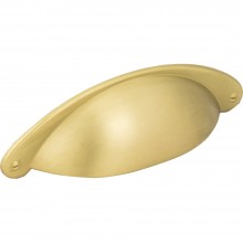 Hardware Resources Lyon 3 inch CC Cup Pull in Brushed Gold