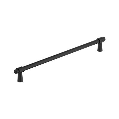 Amerock Destine 12-5/8 Inch cc Cabinet Pull Matte Black
