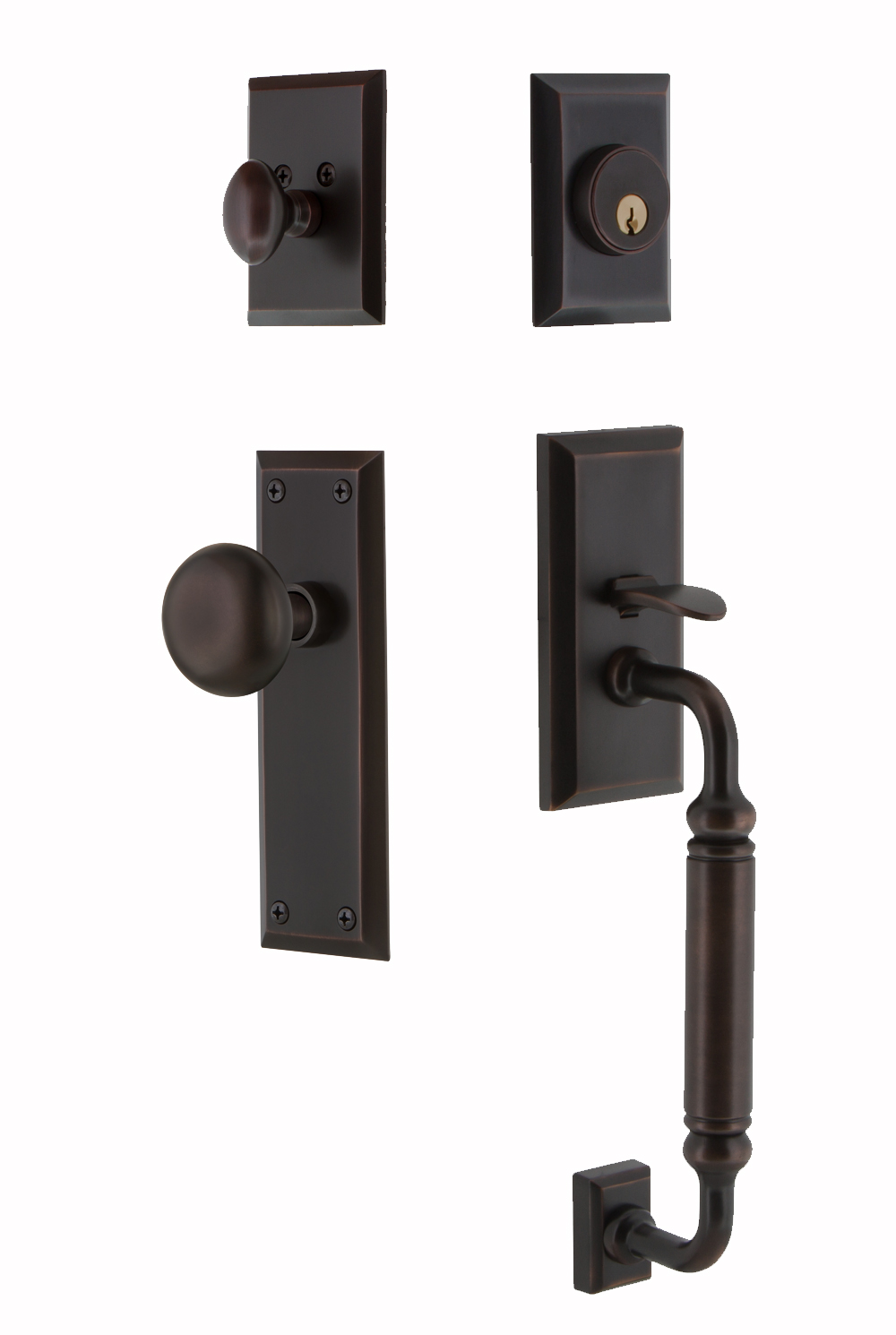 Nostalgic Warehouse New York Handleset with C Grip