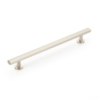 Schaub Heathrow 8 inch CC Cabinet Pull in Brushed Nickel