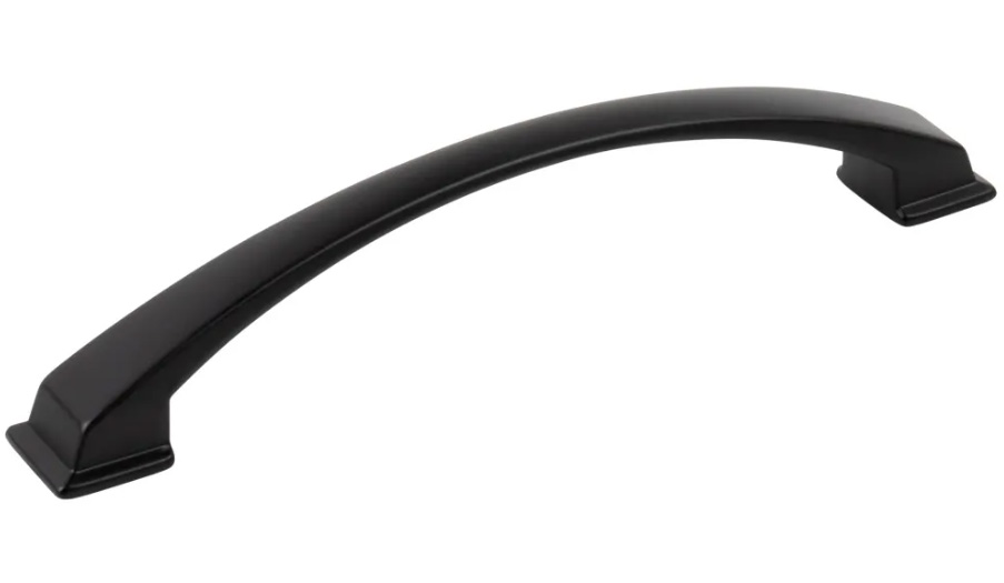 Hardware Resources 160 mm CC Matte Black Arched Roman Cabinet Pull