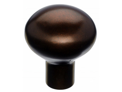 Top Knobs M1548 Aspen Round Knob 7/8 Inch Mahogany Bronze