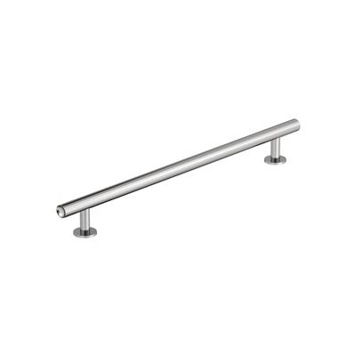 Amerock Radius, 8-13/16 Inch cc Cabinet Pull, Polished Chrome