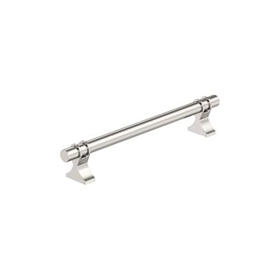 Amerock Davenport 6-5/16 Inch cc Cabinet Pull Polished Nickel