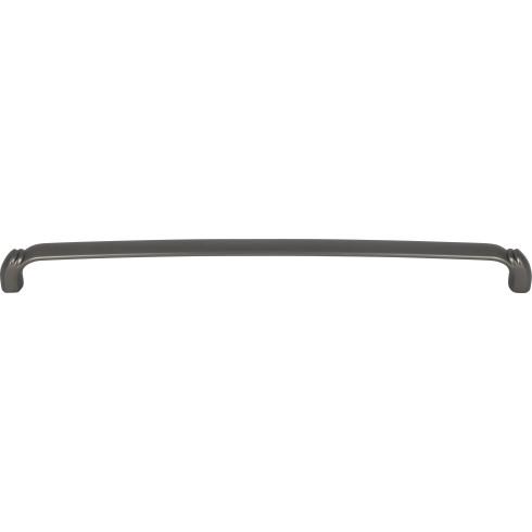 Top Knobs TK1036AG Pomander Pull 12 Inch CC Ash Gray