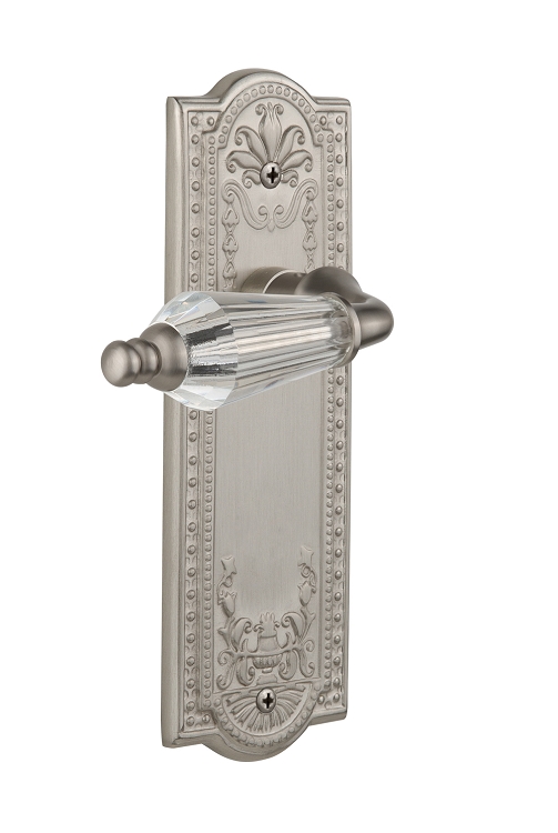Nostalgic Warehouse Meadows Plate with Parlour Knob