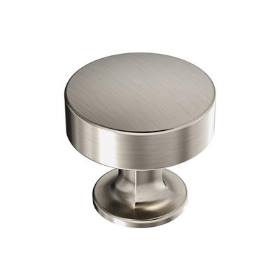 Amerock Everett 1-5/16 Inch Cabinet Knob Satin Nickel