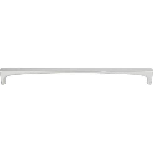 Top Knobs TK1016PC Riverside Pull 8 13/16 Inch CC Polished Chrome