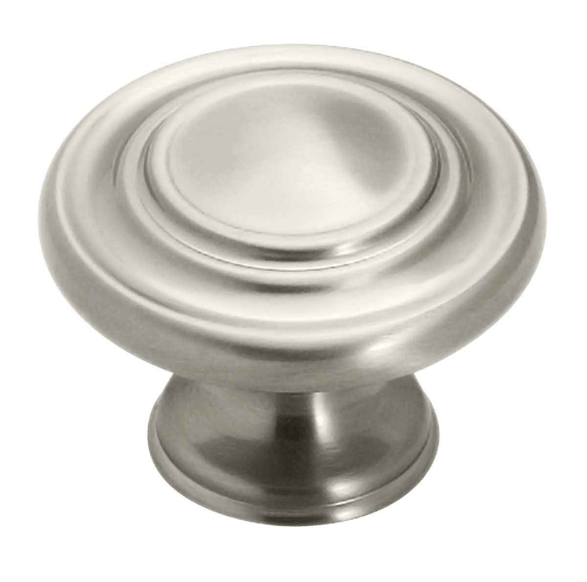 Amerock 1 5/16 Inch Satin Nickel Cabinet Knob