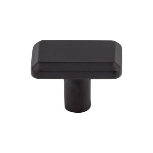 Top Knobs TK3010BLK Telfair Knob 1 1/2 Inch Flat Black