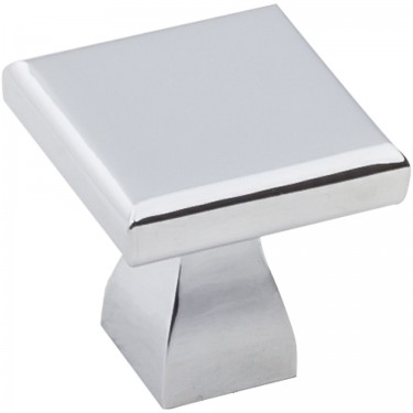 Hardware Resources Hadly 1 Inch Cabinet Knob - Polished Chrome