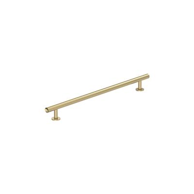 Amerock Radius 10-1/16 Inch cc Cabinet Pull Golden Champagne