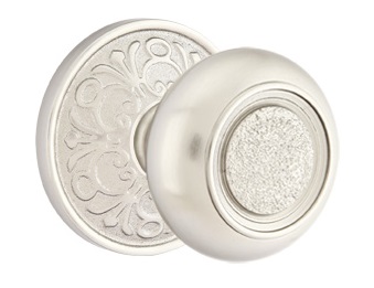 Emtek Belmont Knob With Lancaster Rosette