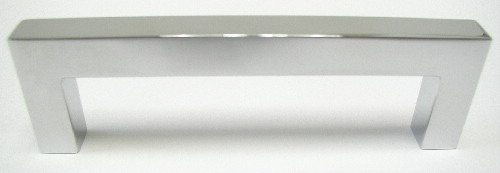 Top Knobs M1163 Nouveau III 3 3/4 Inch CC Square Bar Pull Polished Chrome