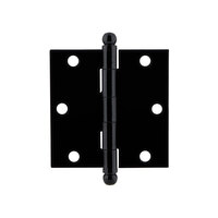 Ageless Iron 3.5" Residential Duty Ball Tip Hinge with Square Corners
