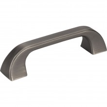 Hardware Resources Marlo 96 mm CC Cabinet Pull in Brushed Pewter