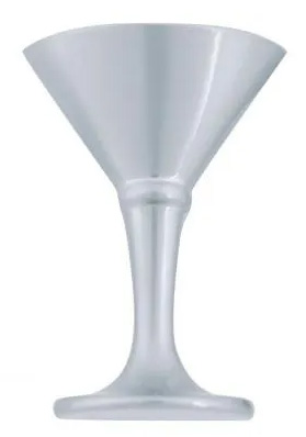 Atlas Homewares Martini Glass Knob 2 Inch Brushed Nickel