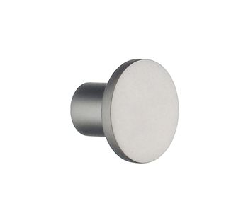 Beslagsboden Design Aluminum 1 1/8 Inch Circular Knob - Aluminum