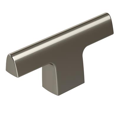 Amerock Riva 2-1/2 Inch cc Cabinet Knob Graphite