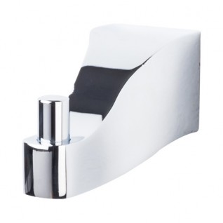 Top Knobs AQ1PC Aqua Towel or Robe Hook Polished Chrome