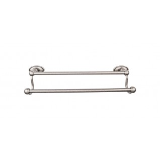 Top Knobs ED11APC Edwardian 30 inch Double Towel Bar Antique Pewter