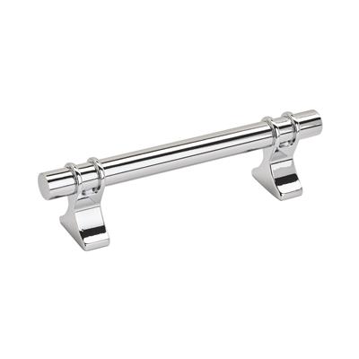 Amerock Davenport 3-3/4 Inch cc Cabinet Pull Polished Chrome