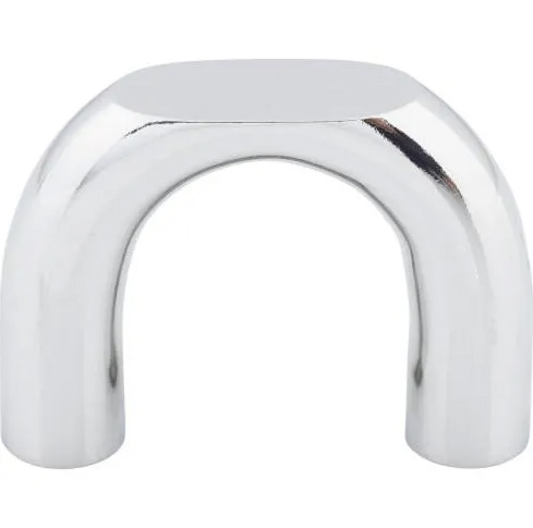 Top Knobs M547 Curved Pull 1 1/4 Inch CC Polished Chrome