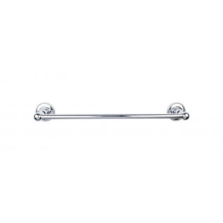 Top Knobs ED6PCA Edwardian 18 inch Single Towel Bar Polished Chrome